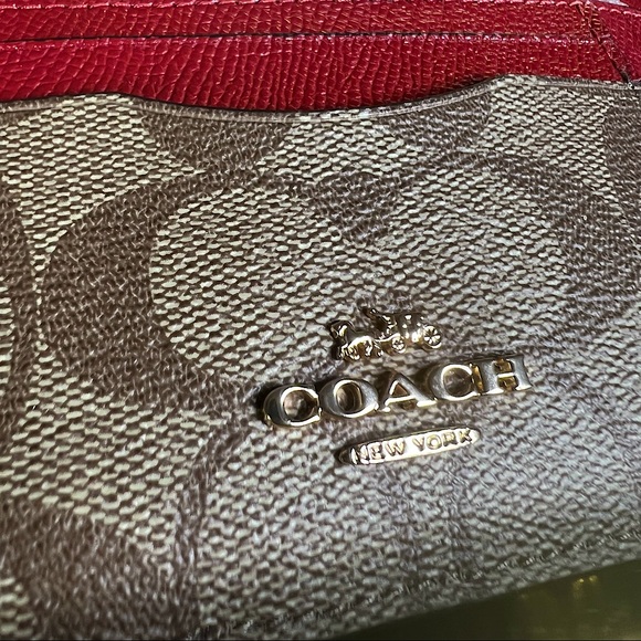 Coach Mini-ID Wallet and Keychain Set - Picture 2 of 7